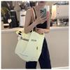 Large-capacity Minimalist Commuter Shoulder Bag with Letter-shaped Shopping Bag Design