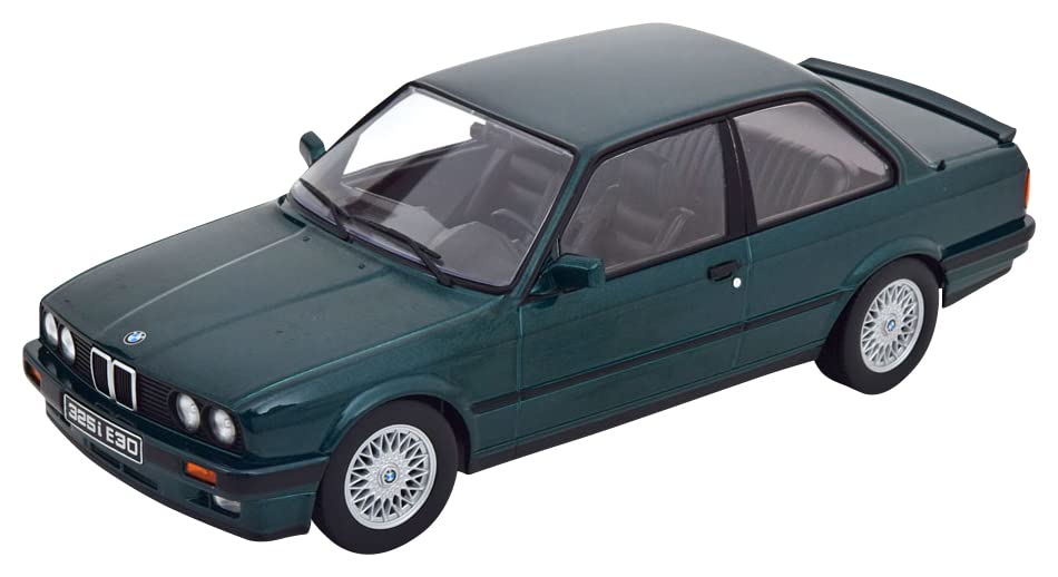 

KK scale BMW 325i E30 1 1987 finished product 1/18 M-Paket darkgreen-metallic