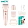 VGR 735 3-in-1 Hair Removal Device for Women, Shaver for Removing Scars, Electric Rechargeable Professional Hair Trimmer