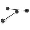 Front Rear Wheel Fork Axle Sliders Crash Protector Replacement for Yamaha MT07 FZ07 XSR700