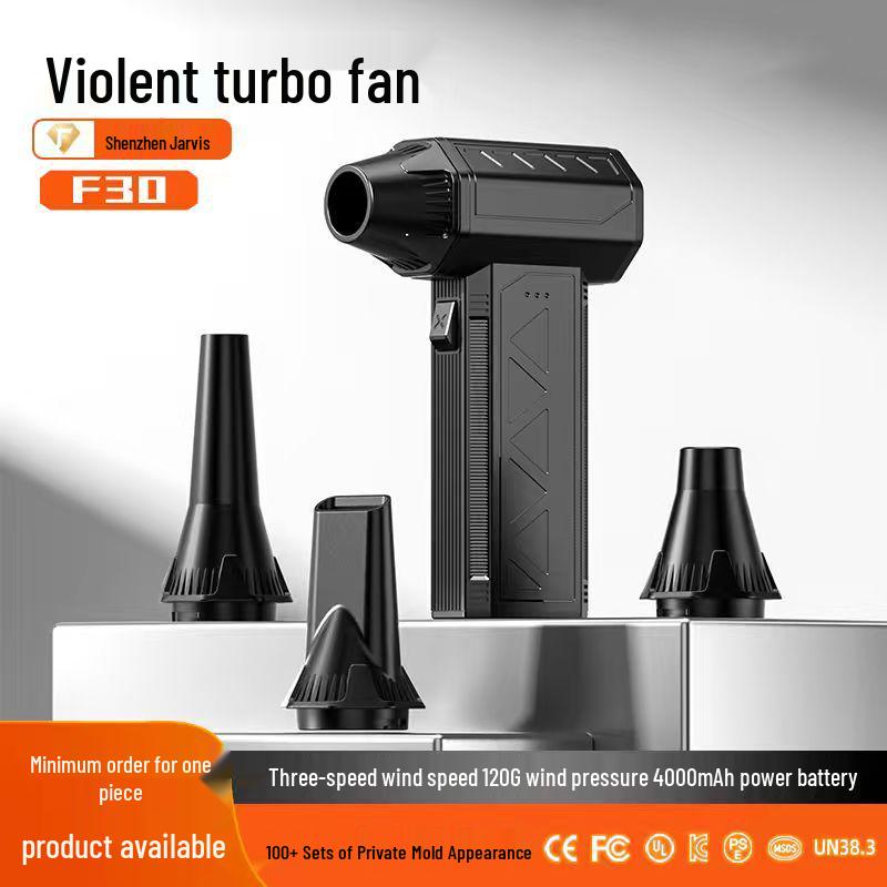 High-Power Handheld Hair Dryer & High-Speed Mini Fan