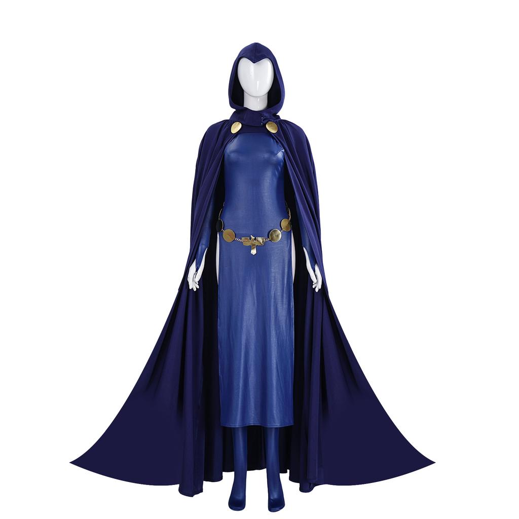 Crow Boy Cosplay Costume Titan Raven Dress Set Anime Character Roleplay Outfit