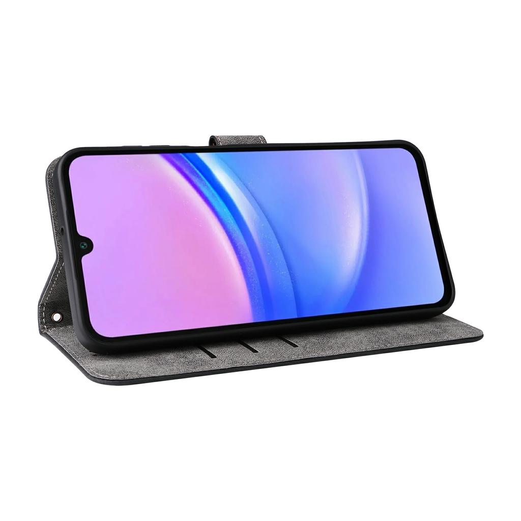 For Samsung Galaxy A17 5G Case Wallet RFID Blocking PU Leather Phone Cover Stand with Strap