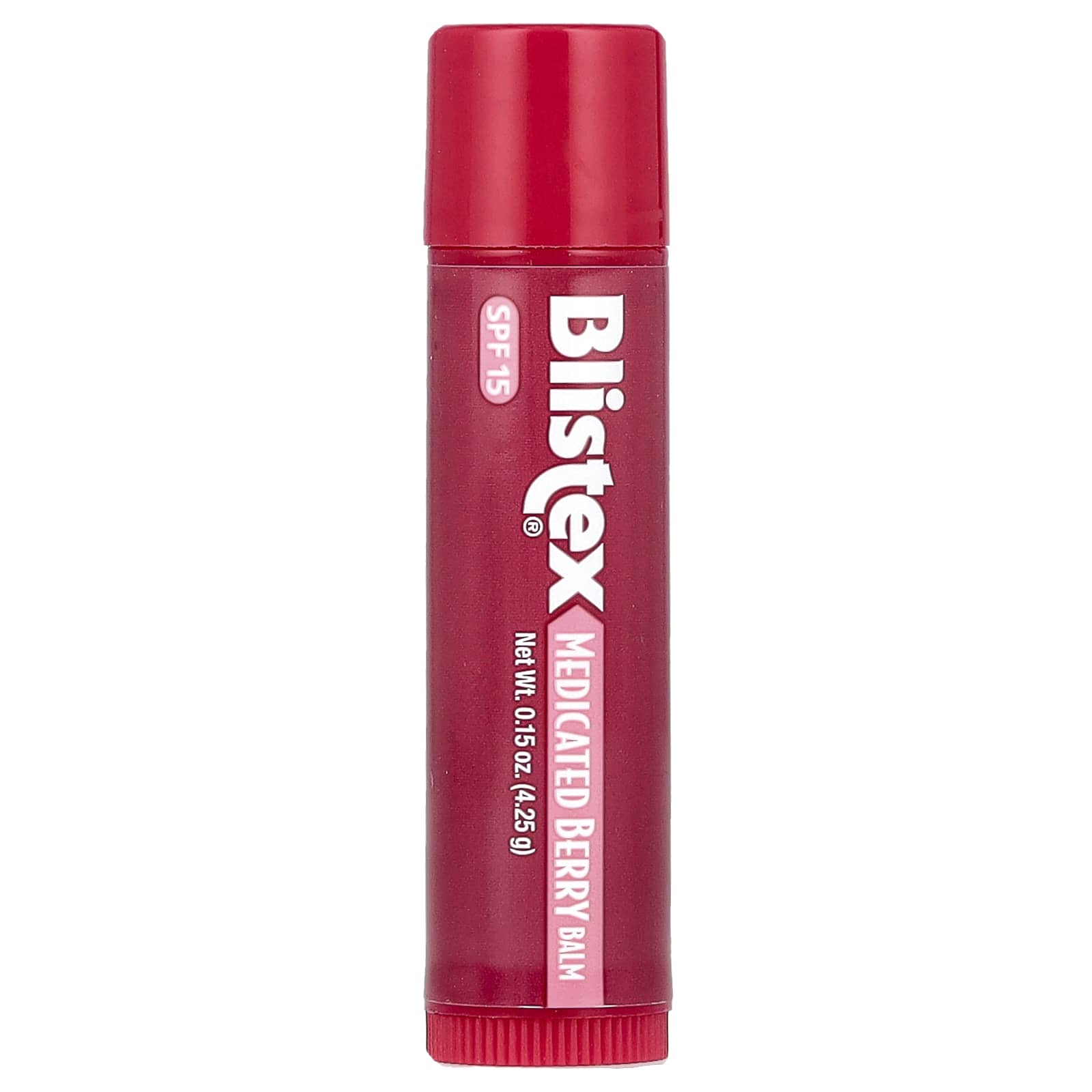 Blistex, Лечебный бальзам для губ, Защитное средство для губ/Солнцезащитное средство, SPF 15, Ягодный, 0,15 унции (4,25 г)