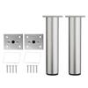 2pcs Universals Furniture Support Legs Adjustable Furniture Leg Replacement Sofa Leveling Foot Hardware
