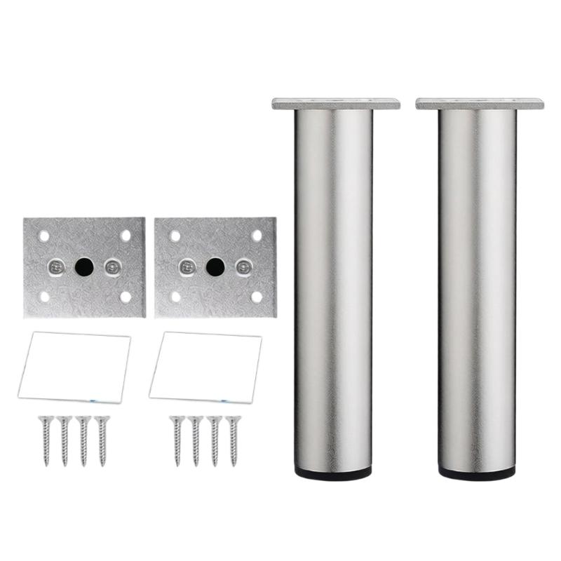 2pcs Universals Furniture Support Legs Adjustable Furniture Leg Replacement Sofa Leveling Foot Hardware