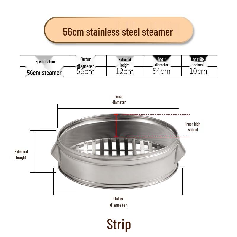 

Stainless Steel Multi-Layer Steamer Basket