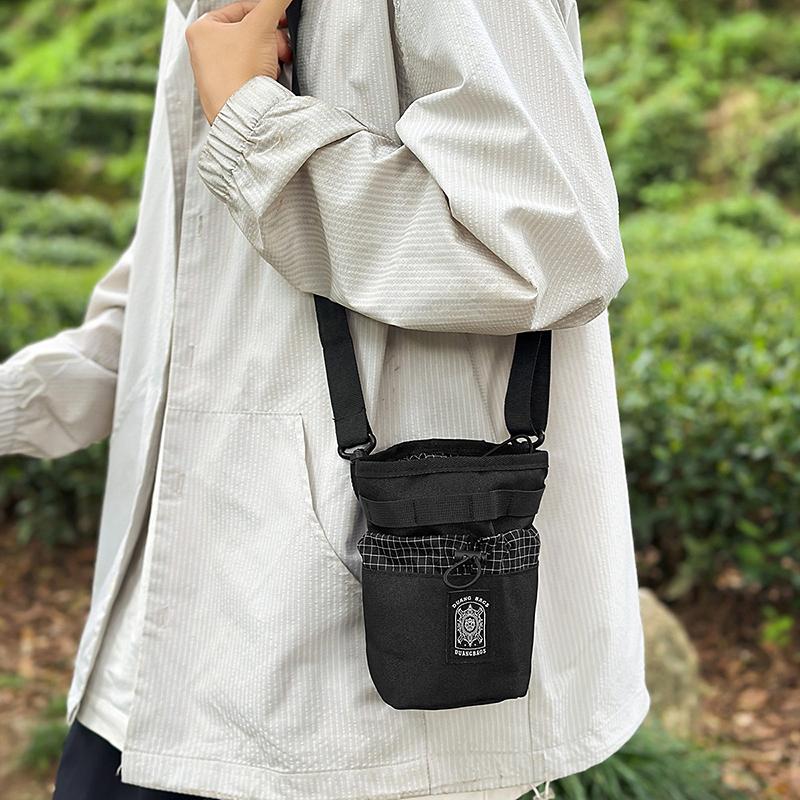 Women's Shoulder Bag Sports Crossbody Bag Men's Water Cup Bag