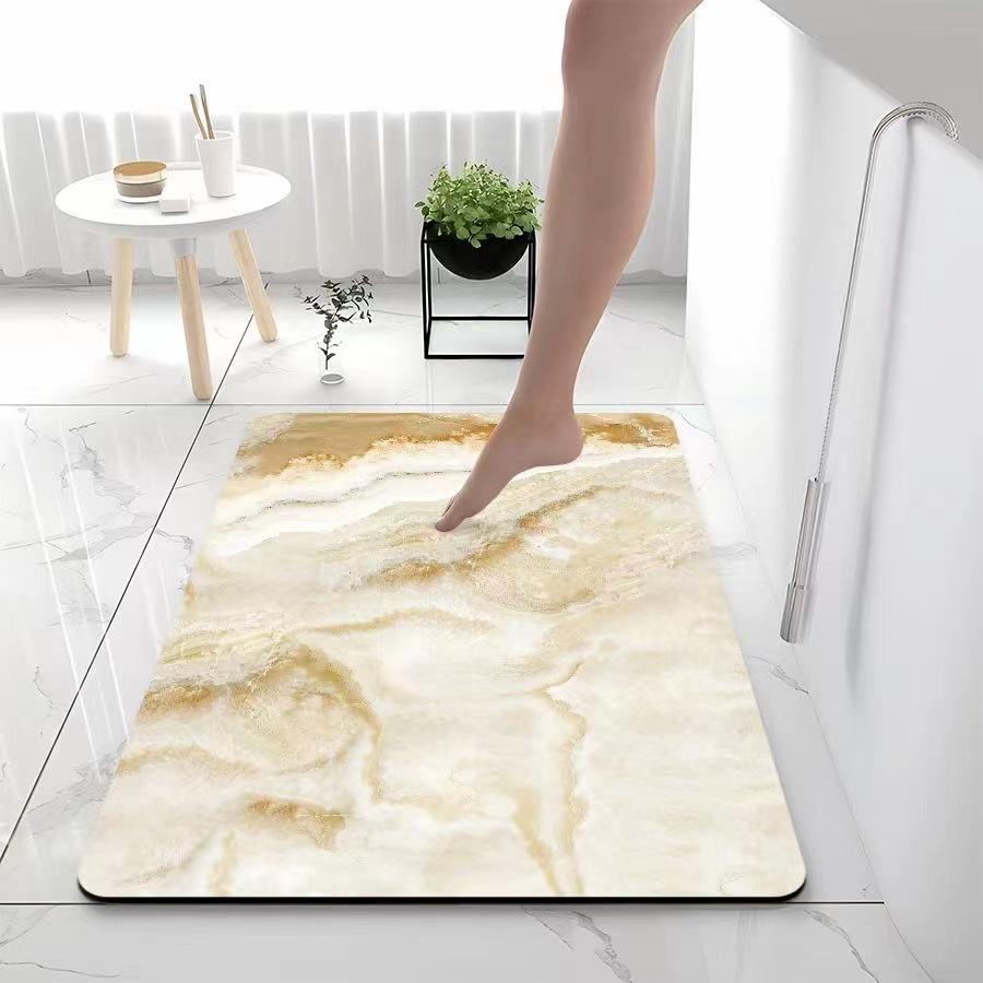 Bathroom Absorbent Floor Mat Toilet Door Mat Household Door Mat