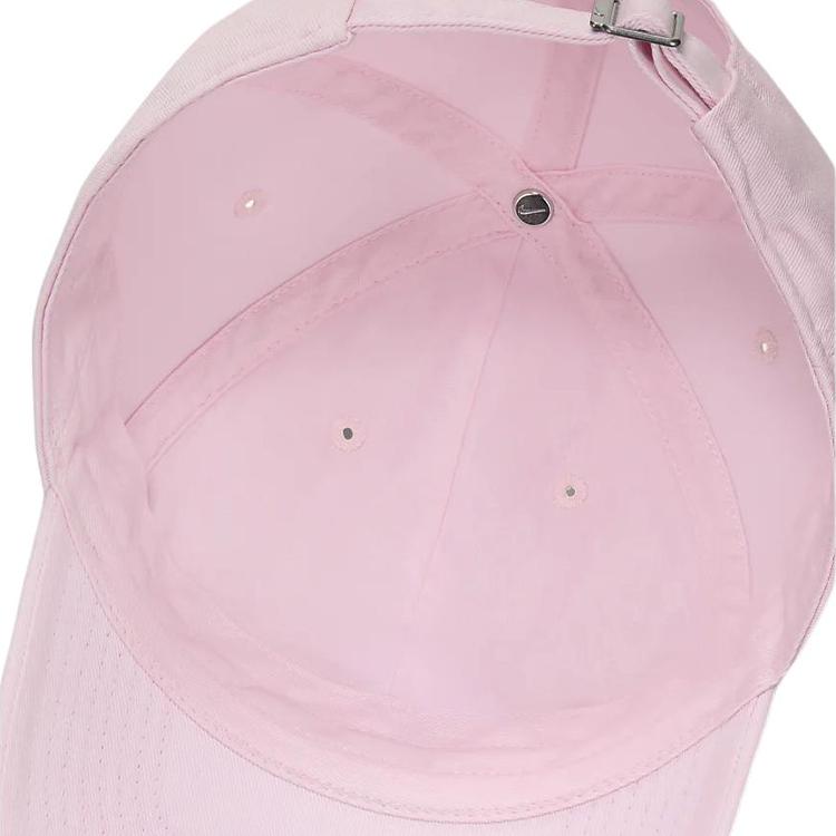 Nike Embroidered Logo Cotton Baseball Cap Unisex Hats Foam-Pink FB5368-663