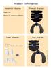 2026 4-in-1 Abs Stimulator, Muscle Toner, Portable Muscle Trainer, Intelligent Wireless Fitness Apparatus Men Woman Rechargeable
