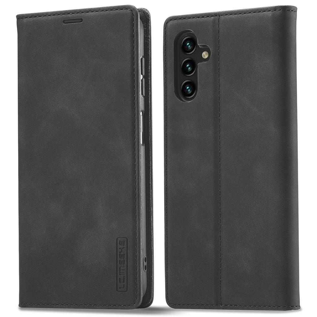 LC.IMEEKE For Samsung Galaxy A16 5G/A16 4G Stand Case TPU+PU Flip Phone Cover