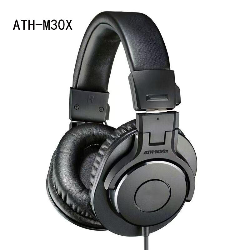 

Audio-Technica ATH-M30x Professional Studio Monitor Headphon HIFI Earphones Professional Fully Enclosed Music Game Headphones чорний