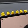 Whimsical Yellow Chicken Car Ornament 2024 - Decompression Decoration for Interior Console.