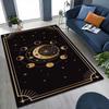 Dark Satanic Black Metal Art Patterned Rug Allseason Carpet For Entryway Home Party Decor Gift For Friends