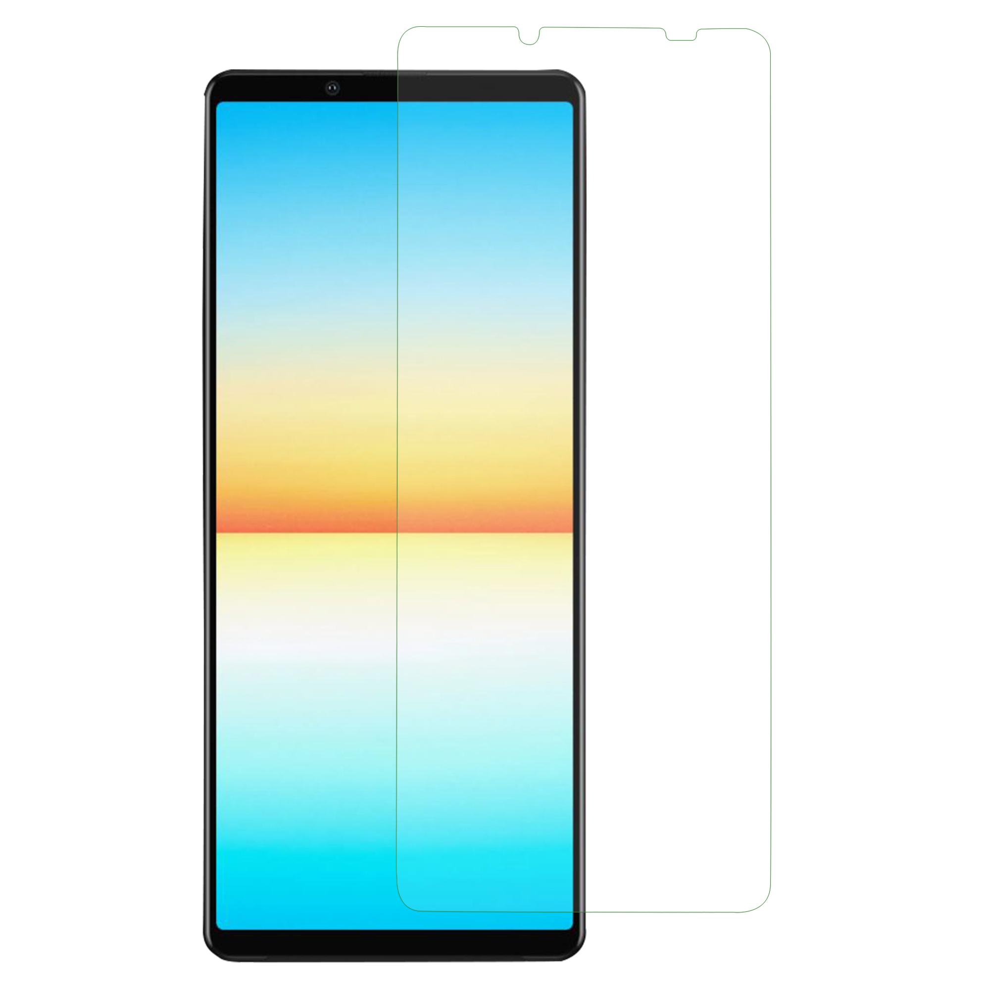 

Для телефону Sony Xperia 10 V 2.5D із закругленими краями Захисна плівка для екрану Противибухова Високоалюмосилікатна скляна плівка Type A