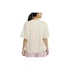 Nike Dri-FIT Trail Letter Print Crew Neck Short Sleeve T-Shirt Women Tops Sand-Drift DX7897-126