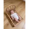 1pc Vintage Handmade Basket Newborn Doll Bed Prop Infant Studio Shoot Boys Girls Portrait Photography Basic Practical Gear