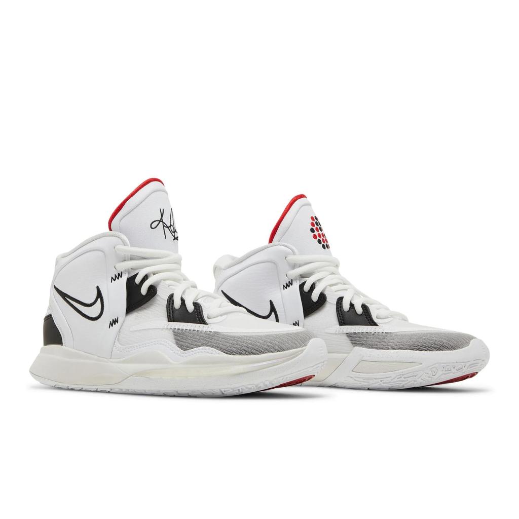 Nike Kyrie Infinity Grade School 'Man Machine' (Unisex) White / University Red / Photon Dust / Black Kids' Basketball Shoes DD0334 101