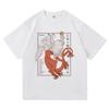 Vintage Lavé Délicieux dans le Donjon Donjon Meshi Laios Touden Falin Anime Imprimé T-shirt en Coton Hommes Femmes Tee Été Décontracté Mode Vêtements Hauts