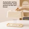 Elegant Napkin Holder Refillable Tissue Wipes Distributor Case Desktop Tissue Dispenser  Desktop