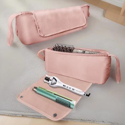 Borsa Organizer per Strumenti per Capelli da Donna Portatile Resistente al Calore Custodia da Viaggio per Arricciacapelli Piastra Raddrizza Capelli Asciugacapelli Styling