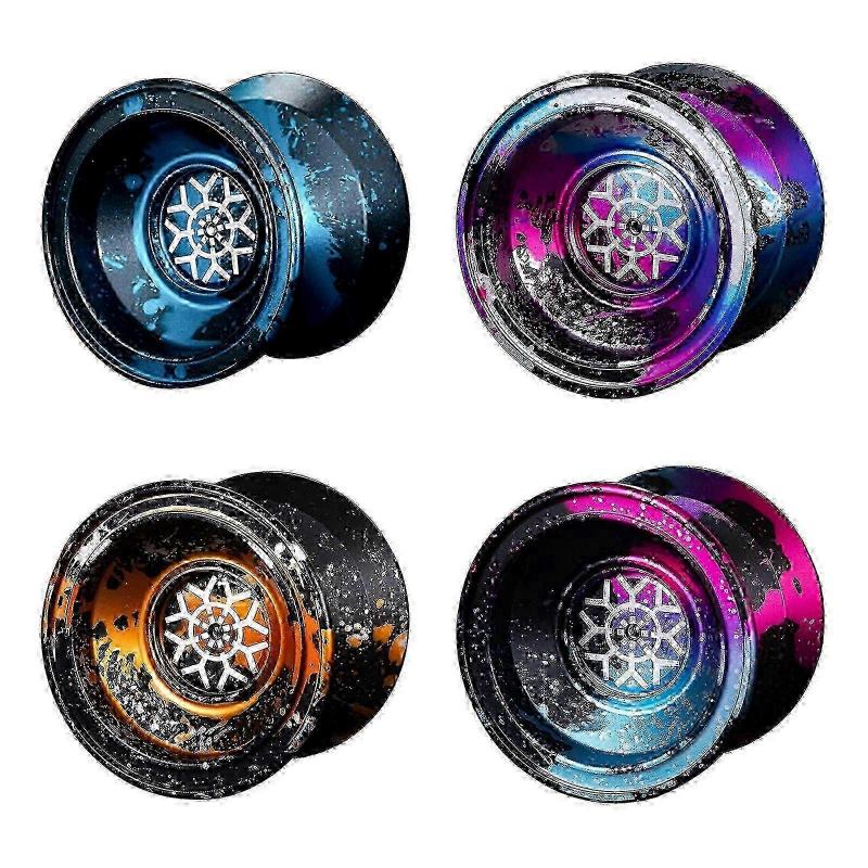 Professional Metal Aluminum Alloy Yoyo with 10 Ball Bearings - High-Speed Kids Toy for Outdoor Play