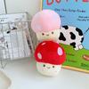 New Cute Cartoon Mushroom Doll Grab Machine Doll Bag Car Keychain Pendant Plush Doll Small Gift