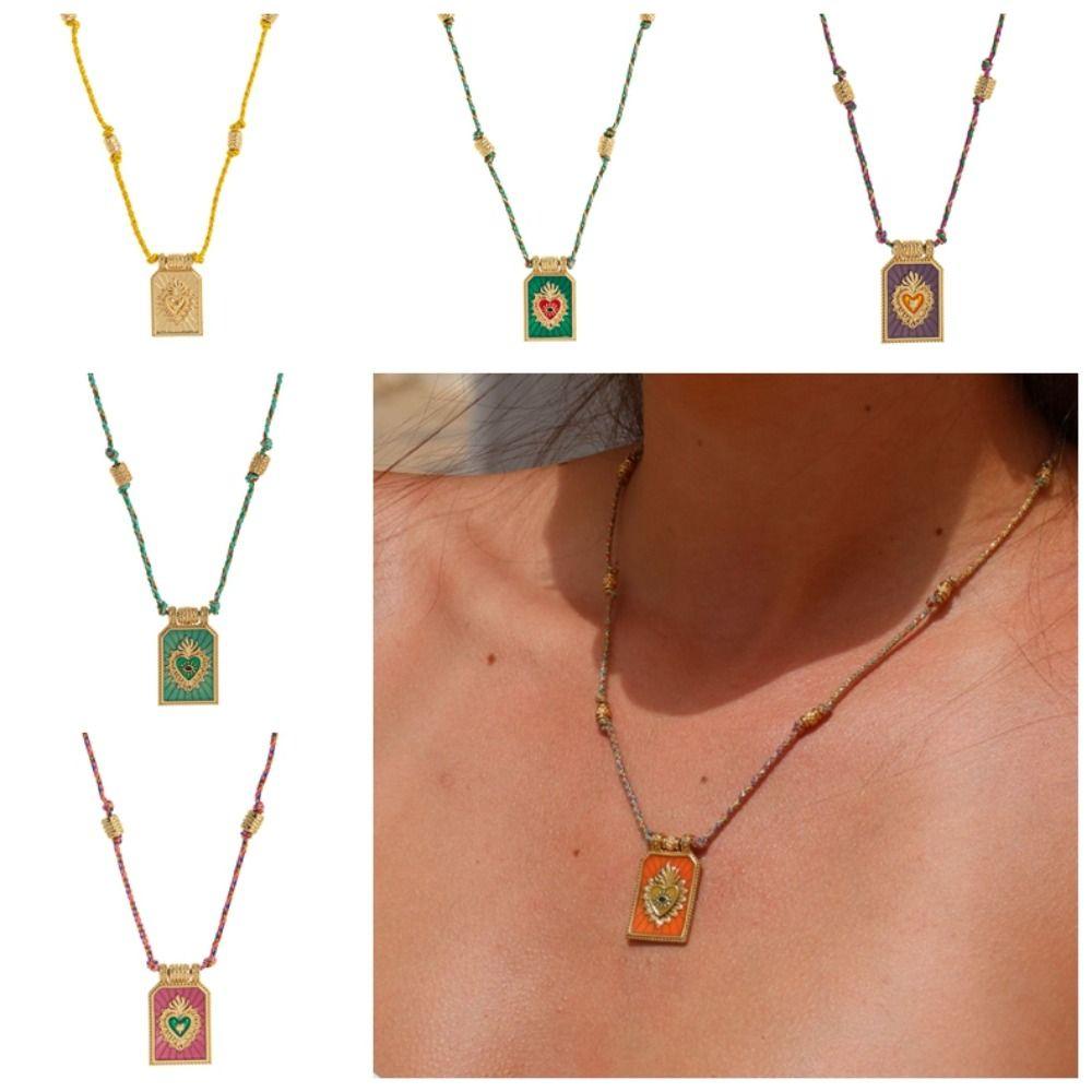 Minimally Colored Collarbone Chain Simple Design Gold Plated Necklace  Jewelry