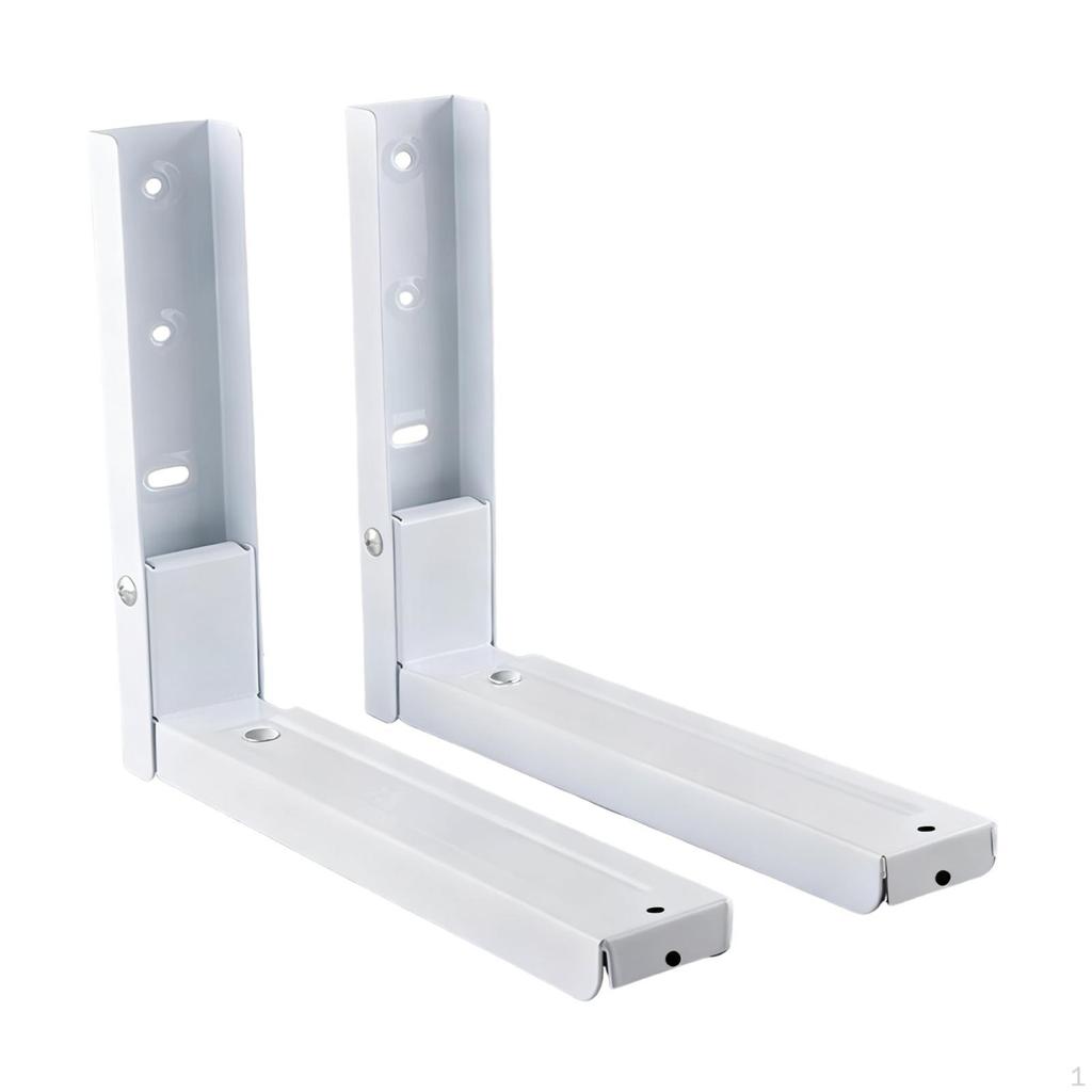 Mikrovågsfäste Vikbart Utdragbart Ugnsväggställ för Hem Hotell