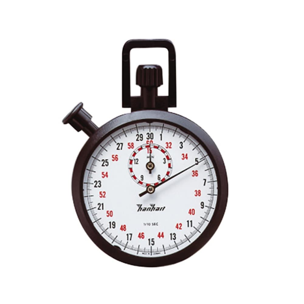 

Hanhart ABS Analog Stopwatch 15 minutes lap 30 (1 seconds) /3-6930-02