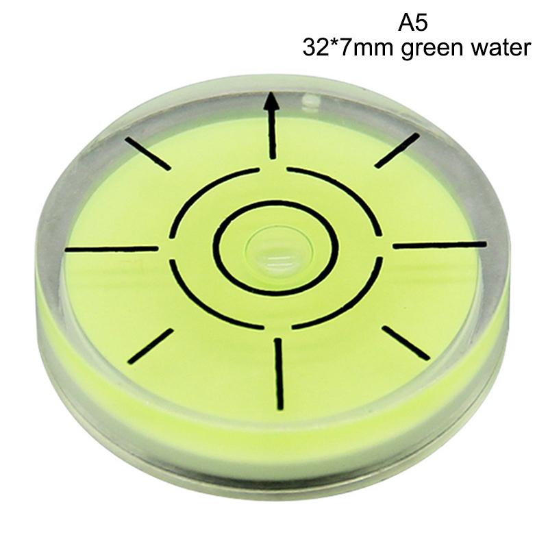 1/3 buc Nivel cu bulă orizontală Precizie înaltă Mediu Înconjurător Nivel cu bulă circulară Mini kit de măsurare circular