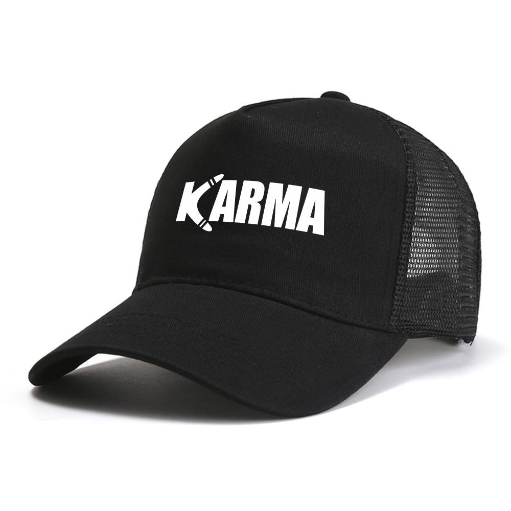 Boomerang Basic caps Men's Printed baseball cap Streetwear For Men Women Summer Breathable sport hat adjustable mesh Trucker hat