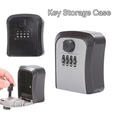 Locking Turn Knob Password Key Box Waterproof Outdoor Key Boxes Key Organizer Box  Outdoor Use