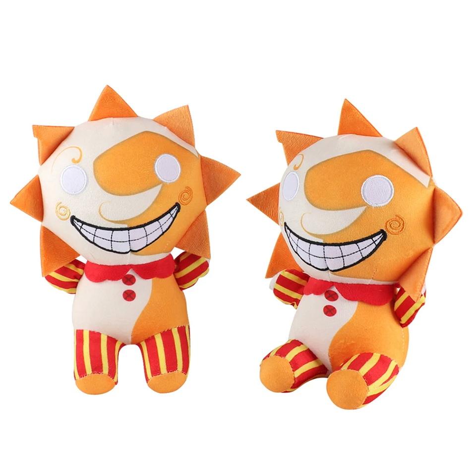 New Sundrop Plush Toys Security Breach Sunrise Sundrop FNAF BOSS Sun Moon Joker Plush Toy Game Dolls Gift