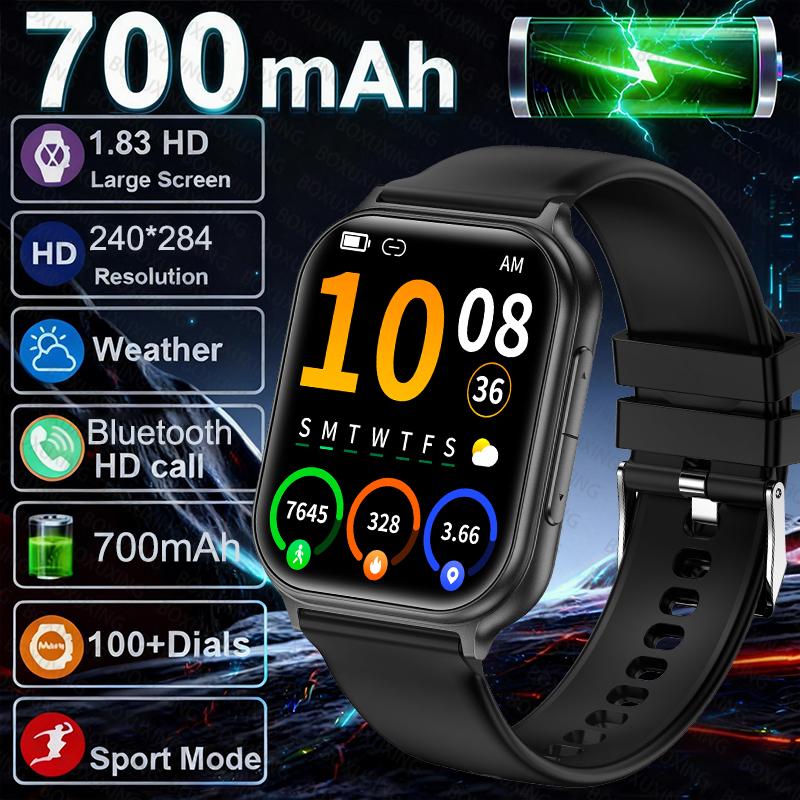 Global version Watch 5 Bluetooth Call GPS Tracking Heart rate Blood oxygen IP68 Waterproof Sport Fitness Smart bracelet Unisex
