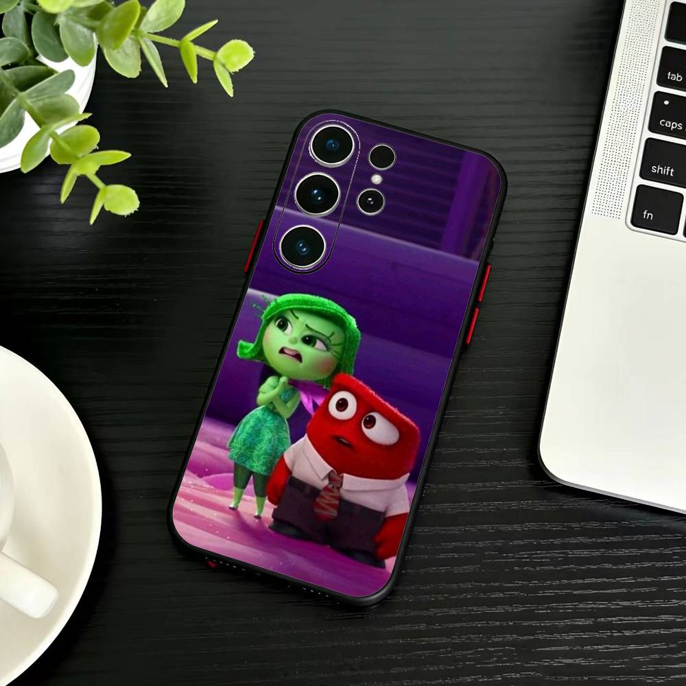 A-Adventure Anime Inside Out Phone Case For Samsung S26,S25,S24,S23,S22,S21,S20,Plus,Fe,Lite,Others Black Cover