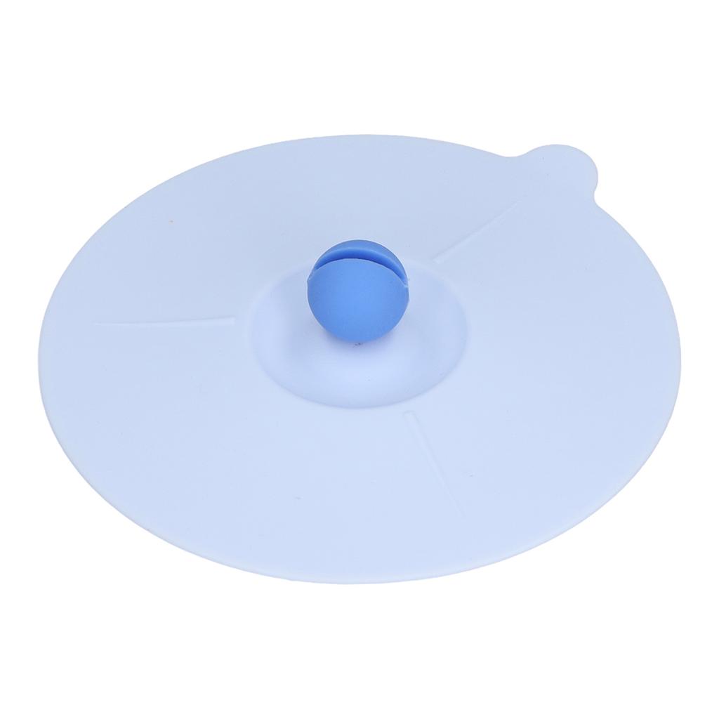 Cup Lid Silicone Heat Resisting Strong Toughness Convenient Dust Proof Mug Cover
