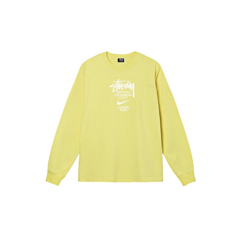 STU SS25 dice printing long-sleeved t-shirt for men and women of the same style, spot classic