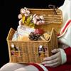 Handgeflochtenes Kreatives Kleines Haus Rattan Picknick Aufbewahrungskorb Hochzeit Brautjungfer Handgehaltene Geschenkbox