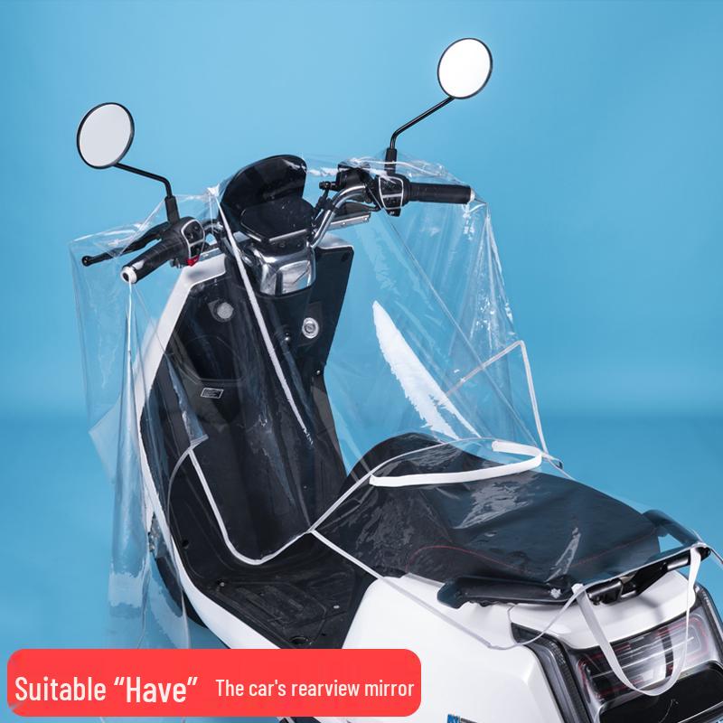Waterproof Sunshade Cover for Dragon Head Motorcycle Control Panel & Handlebars