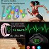 2025 Nové chytré hodinky Bezdrátové nabíjení Chytré hodinky Bluetooth hovory Muži Ženy Chytré hodinky Fitness náramek Vlastní ciferník