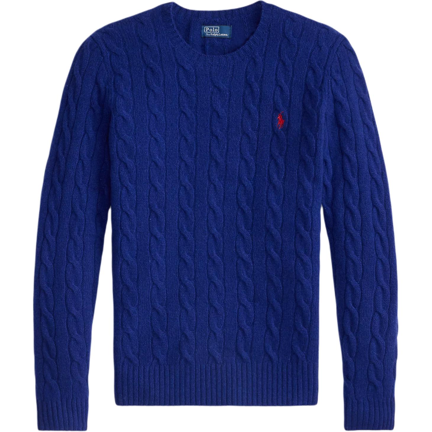 

Свитер женский Polo Ralph Lauren однотонный слим-фит с круглым вырезом с длинным рукавом 211971865-012 S