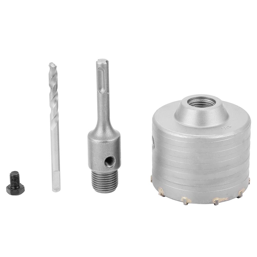 65 80mm Alloy Steel SDS Plus Wall Hole Saw Drill Bit for Concrete Cement Stone