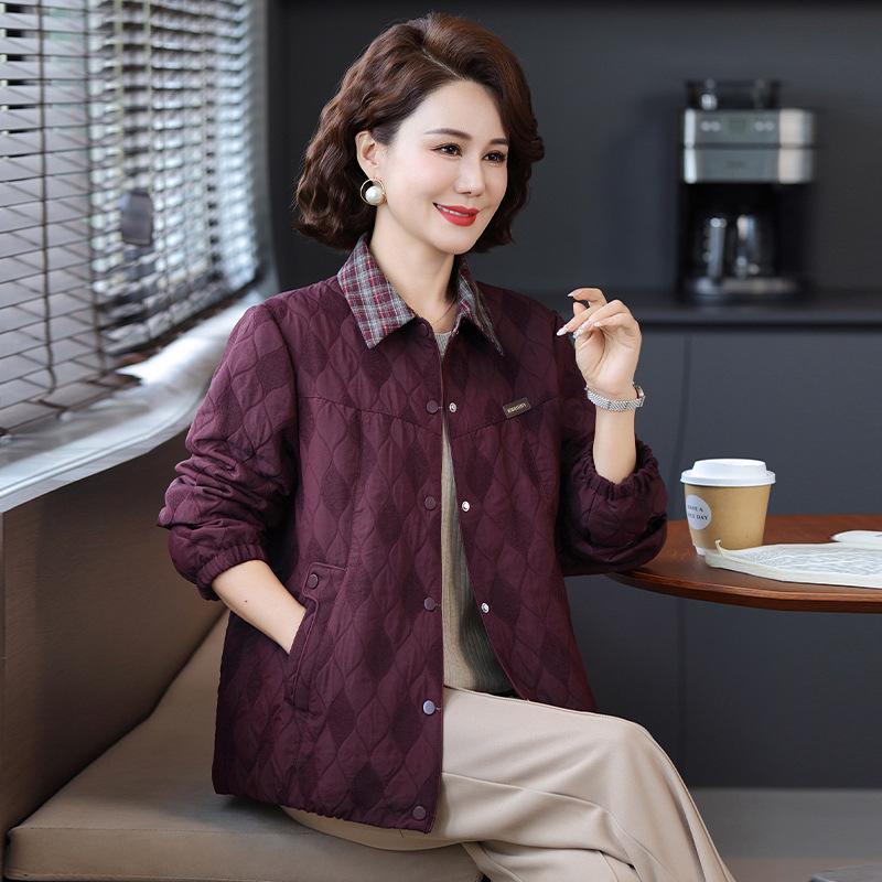 2025 Autumn Stylish Jacket for Middle-Aged and Elderly Women - Versatile, Age-Reducing Casual Outerwear