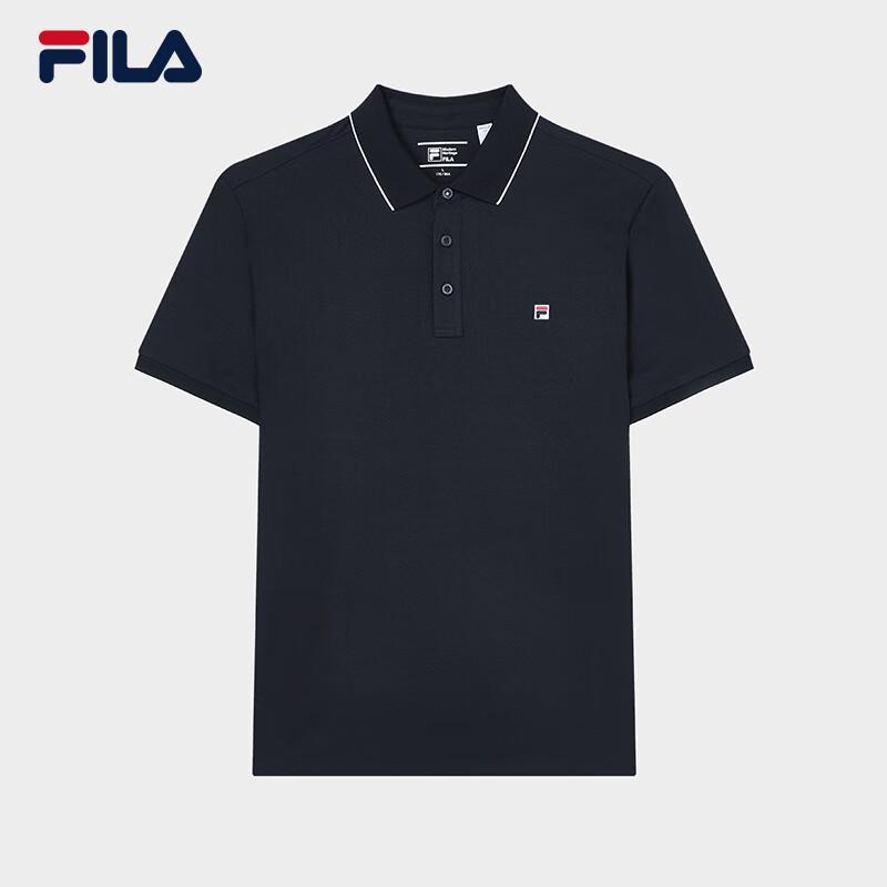 

FILA Men s Knitted Short Sleeve Polo Shirt XXXL