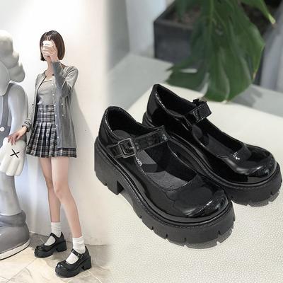 Topánky Lolita Dámske Japonský Štýl Mary Jane Vintage Dievčenské Vysoký Opätok Platforma Vysokoškoláčka Tacones Mujer Lodičky Chaussures