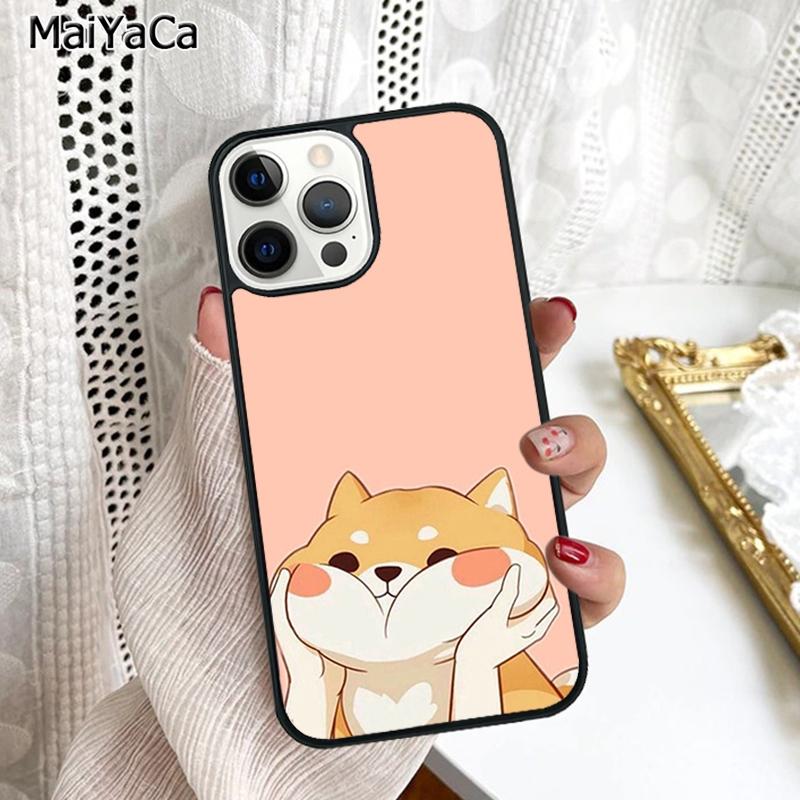 Shiba Inu Cute Cartoon Art Phone Case Cover For iPhone 17 Air 16 15 plus 11 12 13 14 pro max shell coque