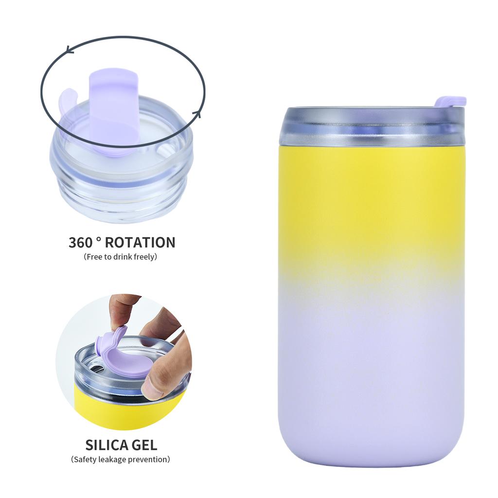 300ML Coffee Cups Stainless Steel Thermos Bottle Thermal Bottle for Coffee Vacuum Flask Portable Insulated Cups Travel Car Mug