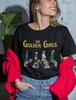 The Golden Girl Crossing Road T-shirt Tops Tee, The Golden Girls Unisex Shirt